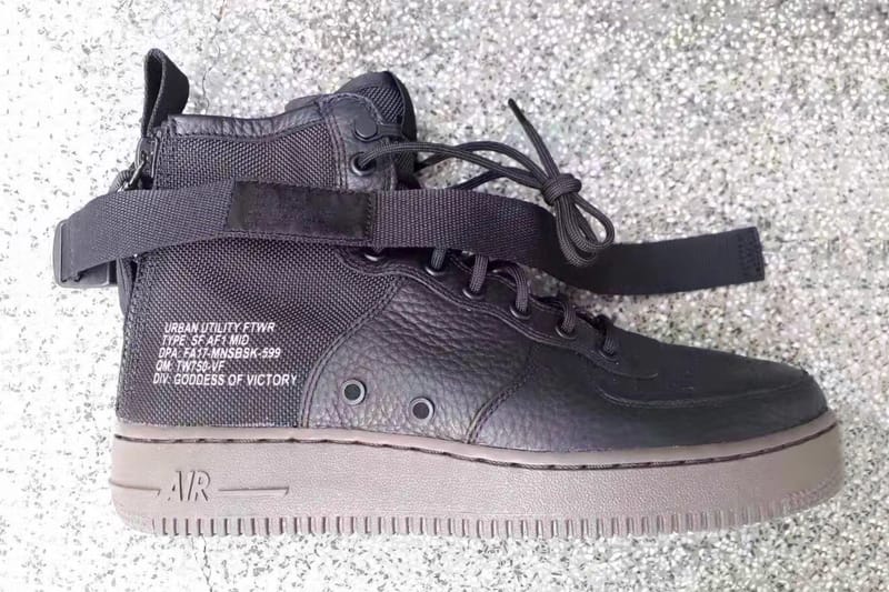 可信度激增！Nike SF-AF1 Mid 全新中筒版本更多諜照流出