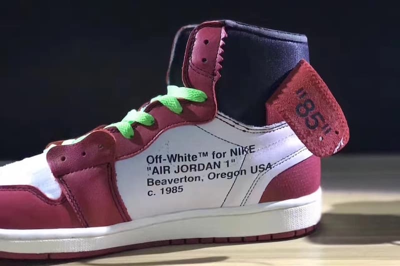 OFF-WHITE x Air Jordan 1 Colored Laces & Release Info