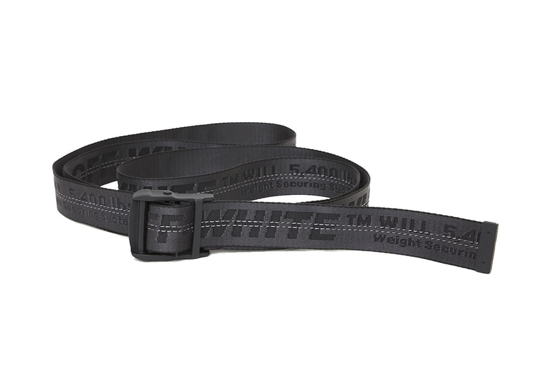 OFF-WHITE 2017 秋冬系列之新配色「Industrial Belt」腰帶已接受預訂