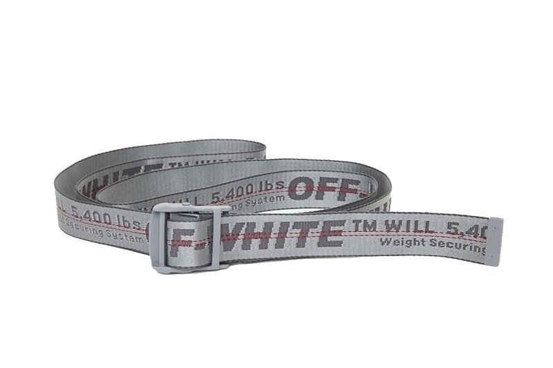 OFF-WHITE 2017 秋冬系列之新配色「Industrial Belt」腰帶已接受預訂