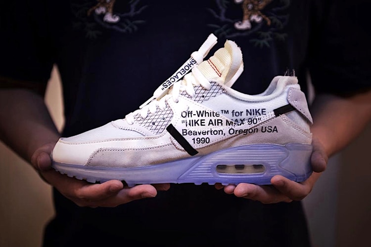 OFF-WHITE x Nike Air Max 90 最新實物諜照曝光