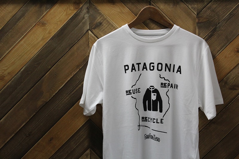 Patagonia x Start From Zero 手印絲網 T-Shirt 無料放送