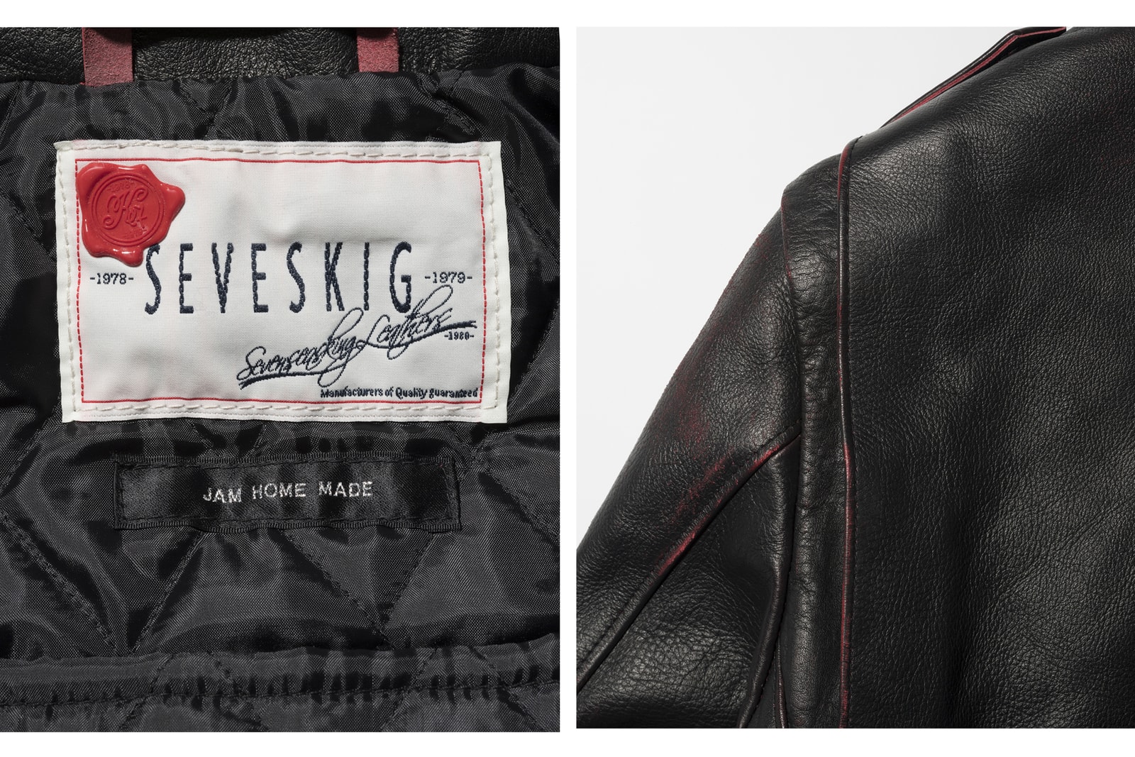 SEVESKIG 5 周年限定聯乘「Riders Jacket」皮衣系列