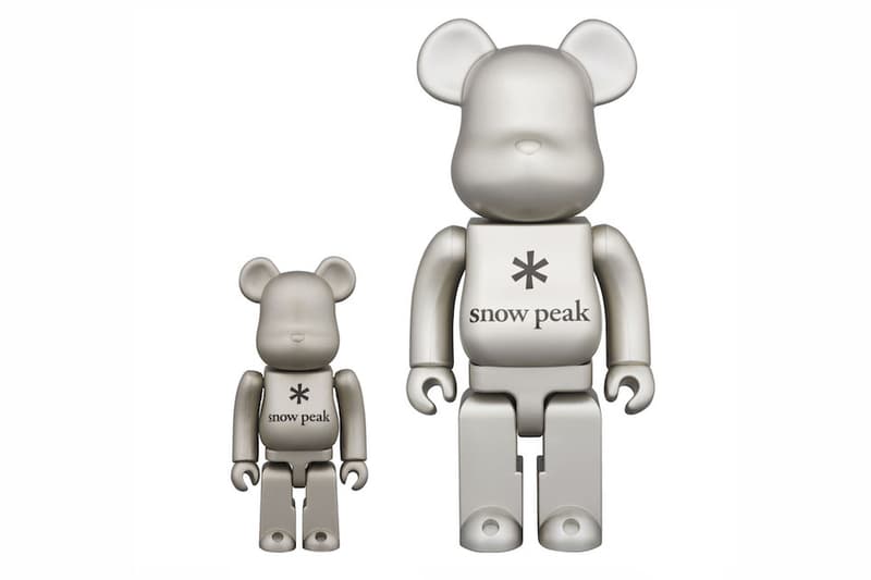 Snow Peak 與 Medicom Toy 推出 BE@RBRICK 全新聯乘系列