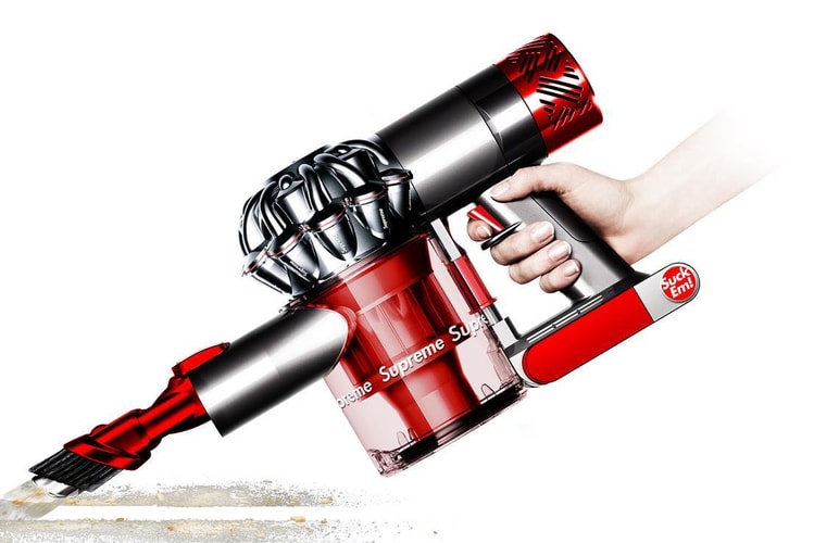 What If ?!Supreme x Dyson V6 Trigger 聯乘至尊家品