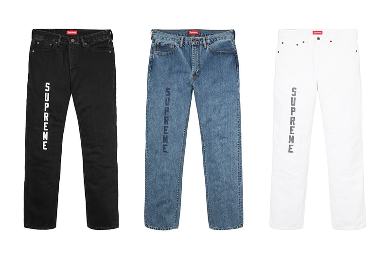 Supreme x Levi's 2017 春夏聯乘系列