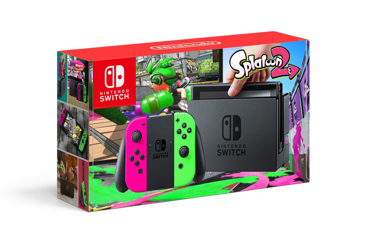 鮮豔奪目－Nintendo Switch 推出別注綑綁遊戲式主機套裝