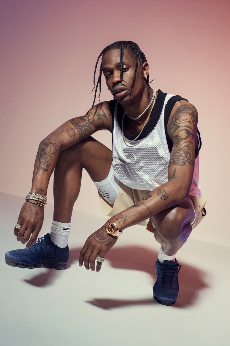 Travis Scott Nike Air VaporMax Day To Night Interview