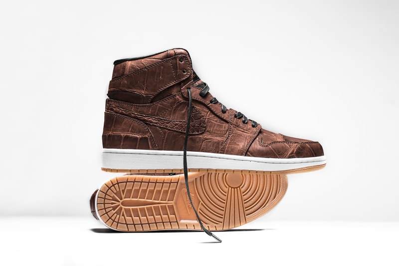 Air Jordan 1 Nile Crocodile Custom by The Shoe Surgeon