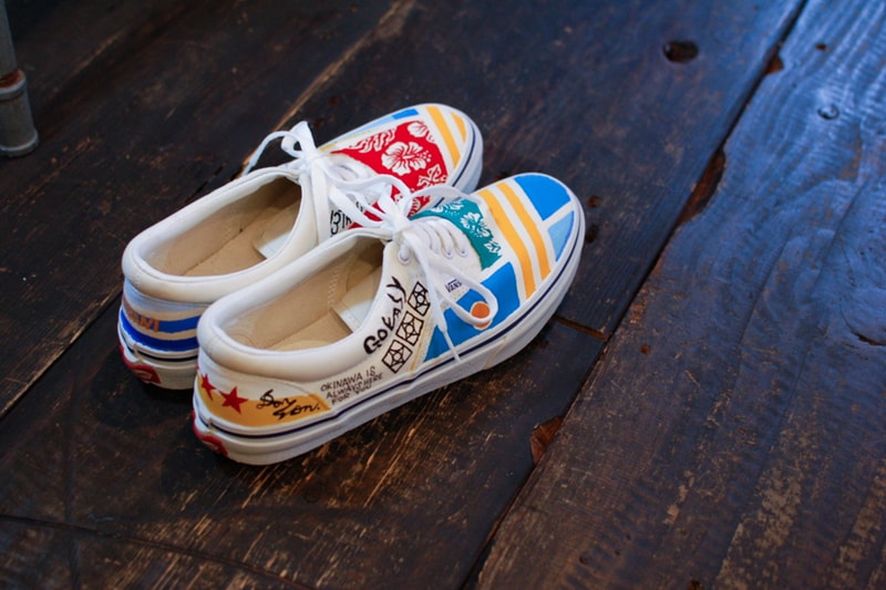 日本塗鴉藝術家手繪 Vans Era