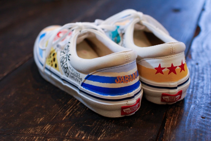 日本塗鴉藝術家手繪 Vans Era