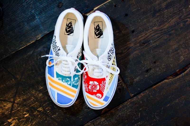 日本塗鴉藝術家手繪 Vans Era