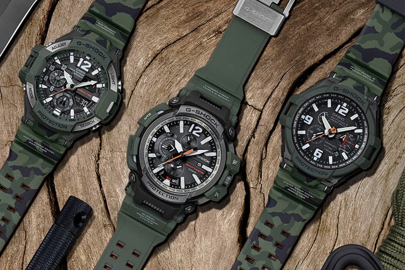 G-SHOCK 推出以軍事作靈感的「Master in OLIVE DRAB」系列