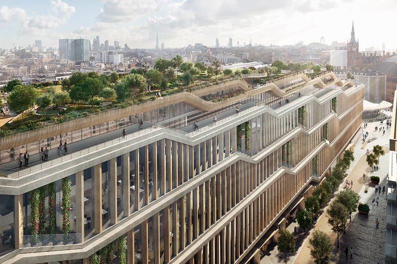 打造最豪華辦公室 - Google 提交倫敦總部設計方案