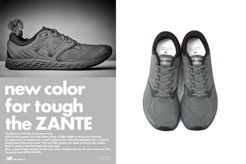 N.Hoolywood TPES x New Balance 別注軍事風格系列