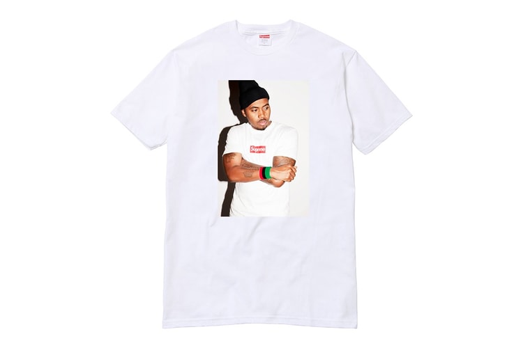 Nas x Supreme 聯名肖像 T-Shirt 或將在今年秋冬登場