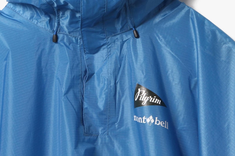 Pilgrim Surf + Supply x Mont-Bell 便攜式斗篷雨衣