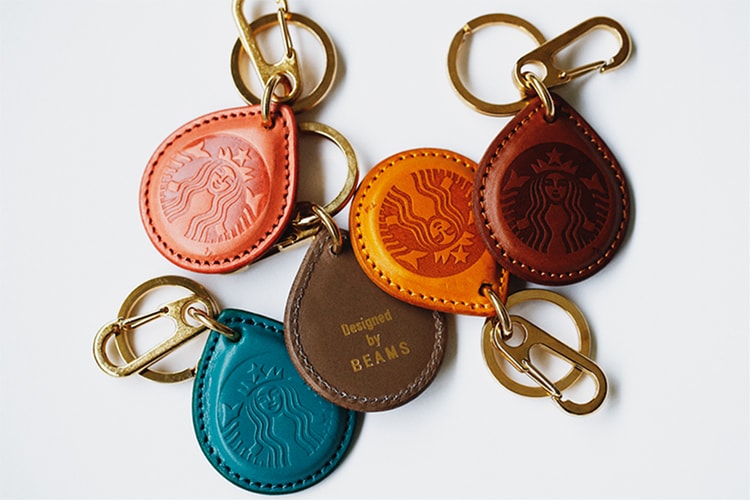 BEAMS 謹製-日本 Starbucks「Touch The Drip」新色皮革掛飾