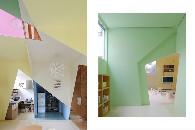 日本 Kochi Architect’s Studio 打造 ANA house 的七色室內空間