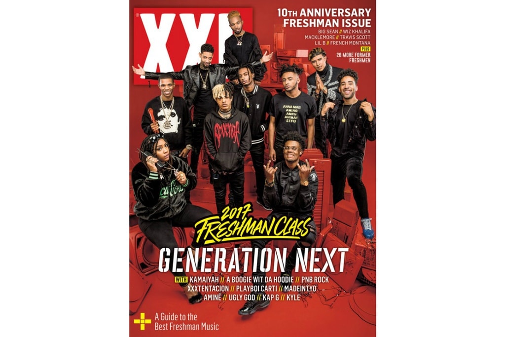 XXL Unveils Its 2017 Freshmen Class, 10th Anniversary Issue Cover