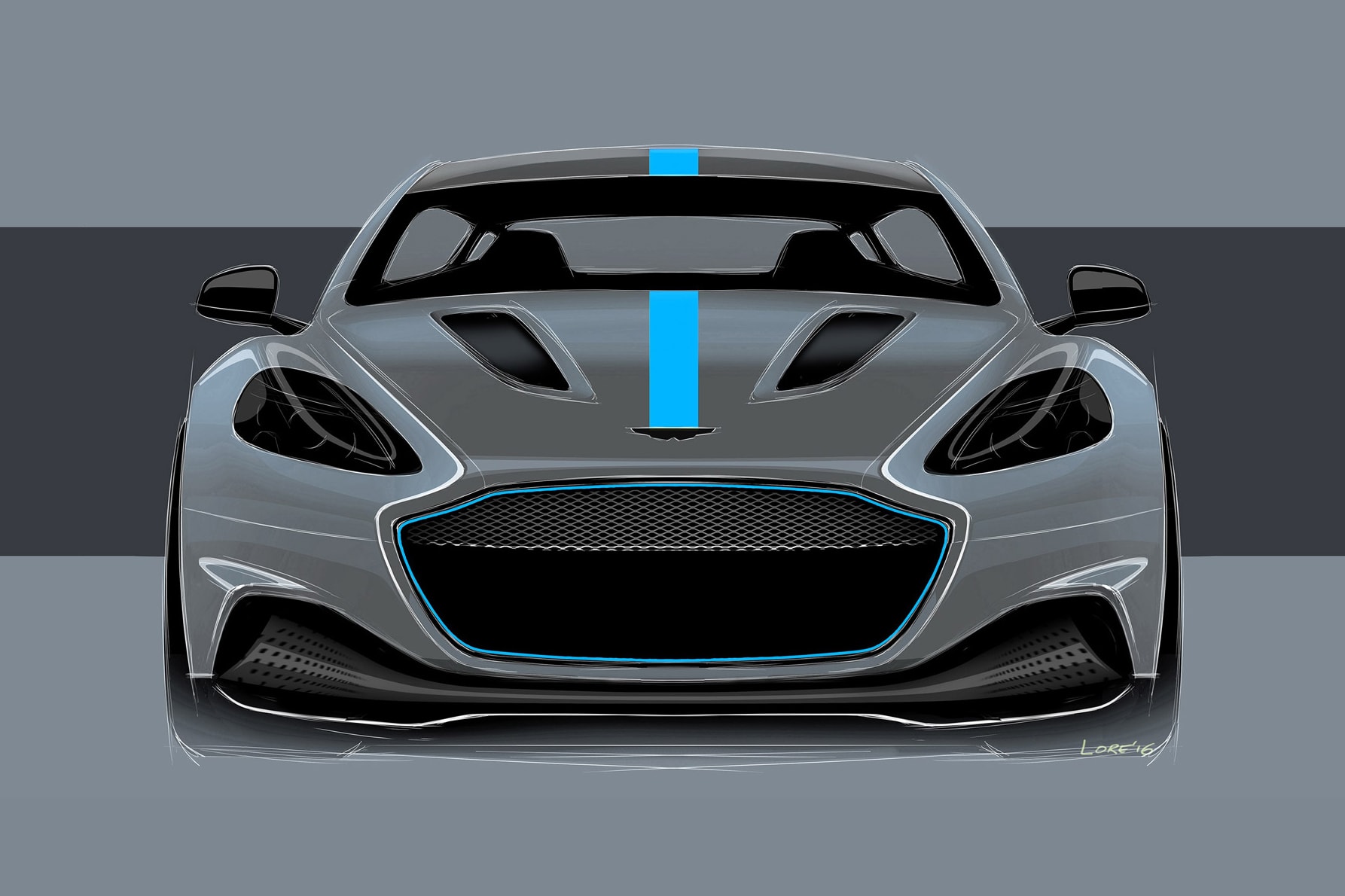 Aston Martin All-Electric Rapide