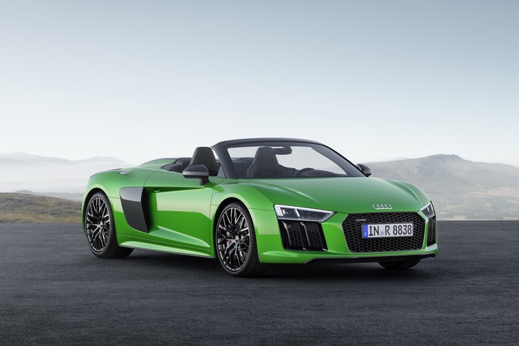 Audi 發佈 R8 V10 Spyder Plus 敞篷跑車