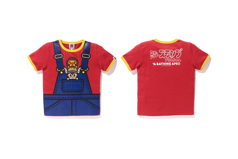 A BATHING APE x Dr. SLUMP ARALE 聯乘系列單品發佈