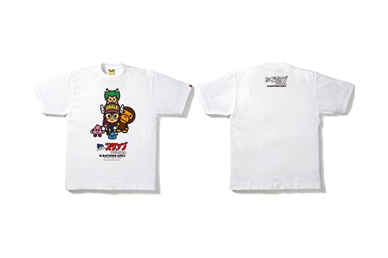 A BATHING APE x Dr. SLUMP ARALE 聯乘系列單品發佈