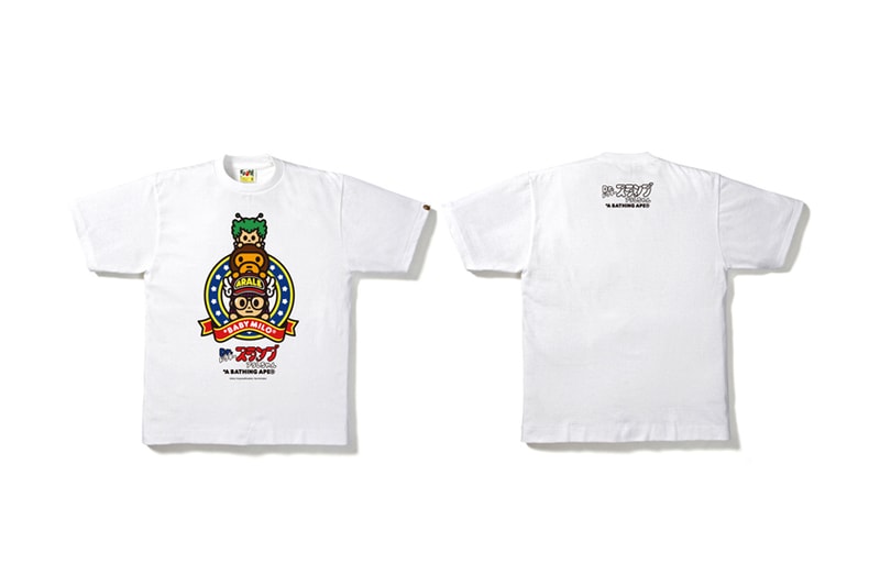 A BATHING APE x Dr. SLUMP ARALE 聯乘系列單品發佈