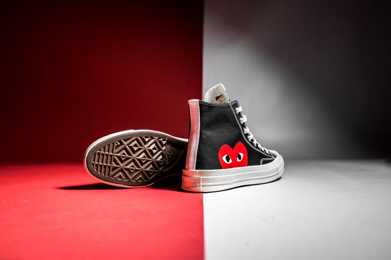 COMME des GARÇONS PLAY x Converse 2017 Chuck Taylor '70 Hi