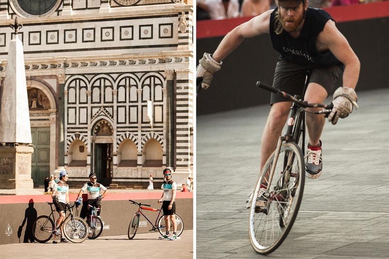 本年 Pitti Uomo 之 Christian Louboutin Bike Polo 焦點競賽