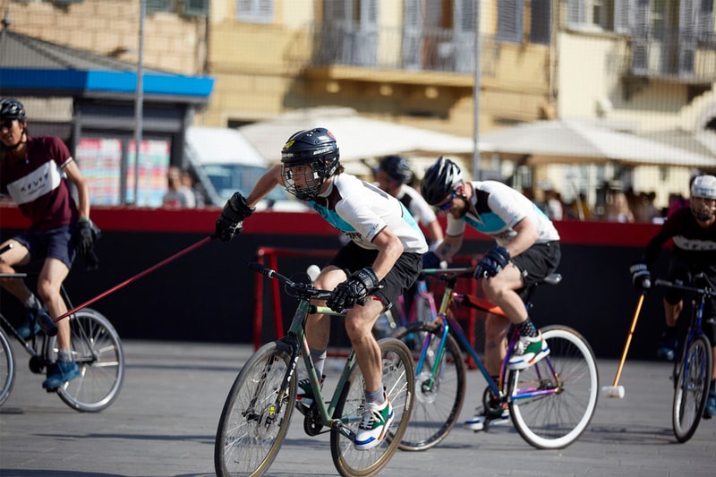 本年 Pitti Uomo 之 Christian Louboutin Bike Polo 焦點競賽