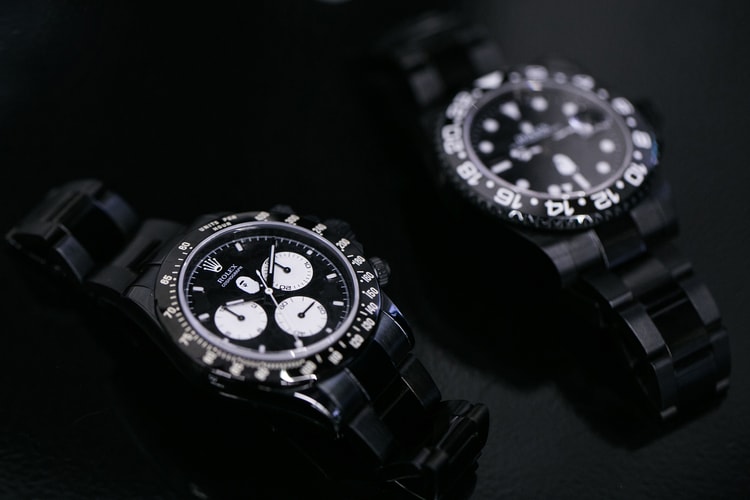 獨家近賞 BAMFORD · 謹製-A BATHING APE® x Rolex 定製 DAYTONA 及 GMT-MASTER II 黑魂別注腕錶