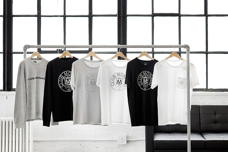 Club Monaco 以品牌經典設計為藍本推出「#ClubThrowback」系列