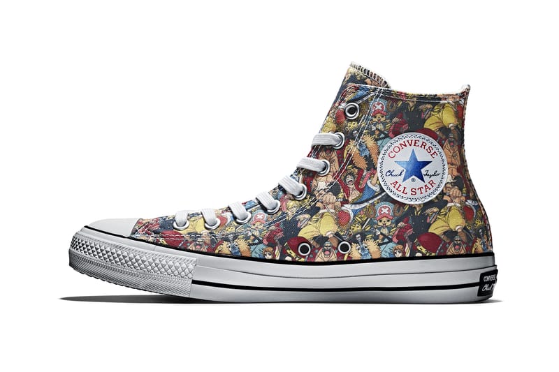 One Piece x CONVERSE All Star 100 週年別注設計登場