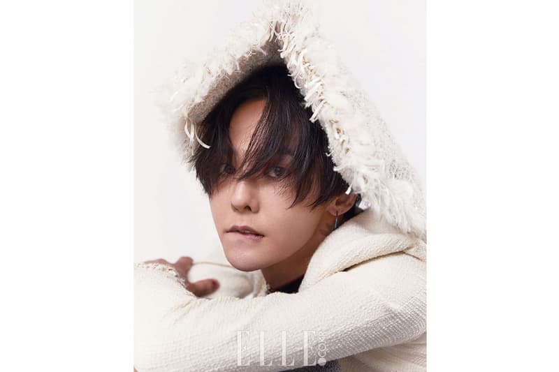 G-Dragon 登上《ELLE》韓國版 7 月號封面