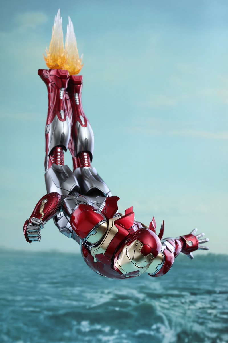 Hot Toys 製作《Spider Man：Homecoming》Iron Man 1:6 比例 Mark XLVII 合金珍藏人偶登場