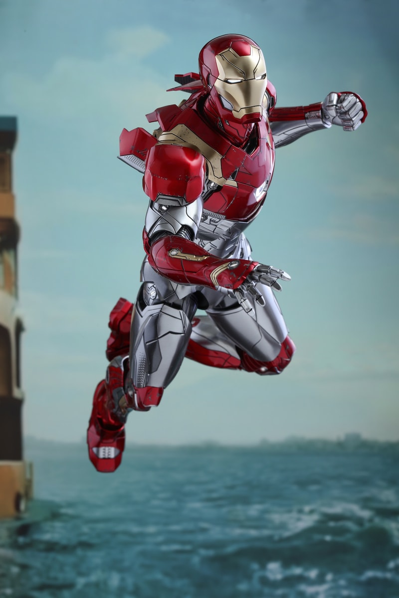 Hot Toys 製作《Spider Man：Homecoming》Iron Man 1:6 比例 Mark XLVII 合金珍藏人偶登場