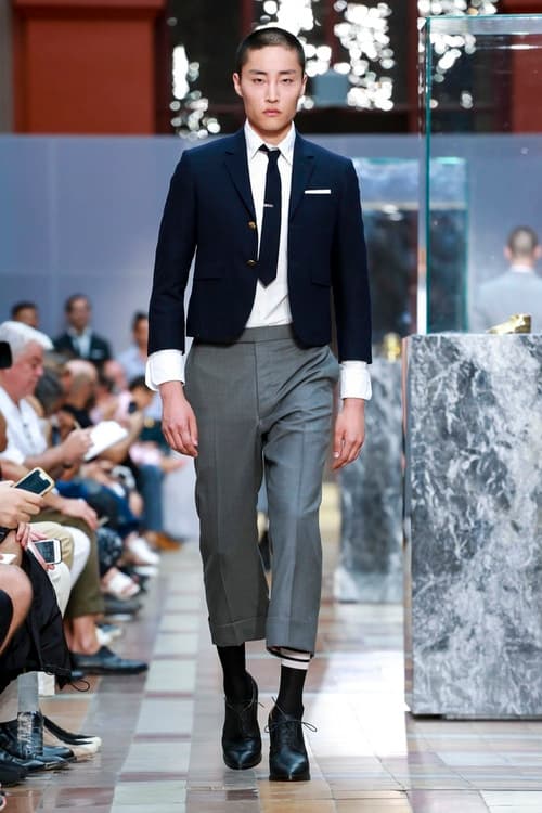 王道紳士裝扮-Thom Browne 2018 春夏系列