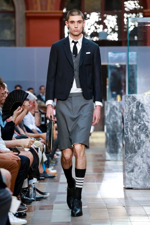 王道紳士裝扮-Thom Browne 2018 春夏系列