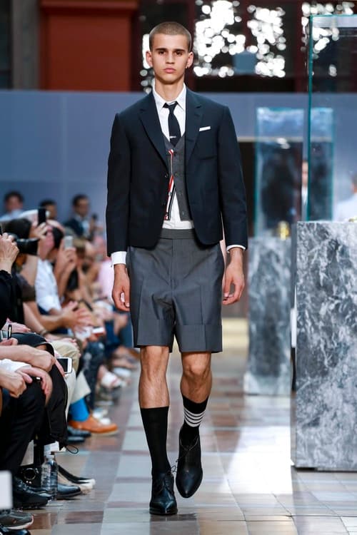 王道紳士裝扮-Thom Browne 2018 春夏系列