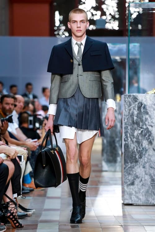 王道紳士裝扮-Thom Browne 2018 春夏系列