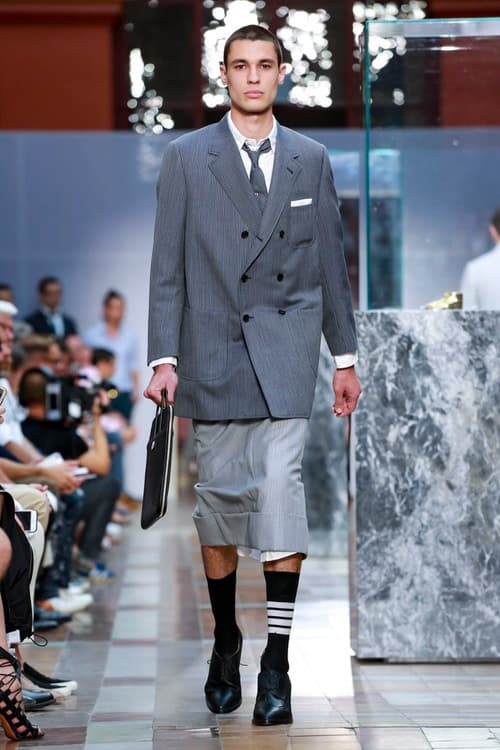 王道紳士裝扮-Thom Browne 2018 春夏系列