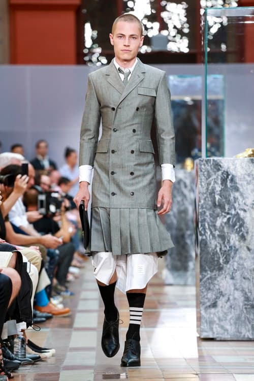 王道紳士裝扮-Thom Browne 2018 春夏系列