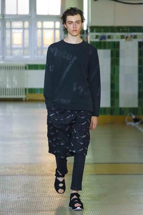 寬鬆剪裁 - White Mountaineering 2018 春夏系列