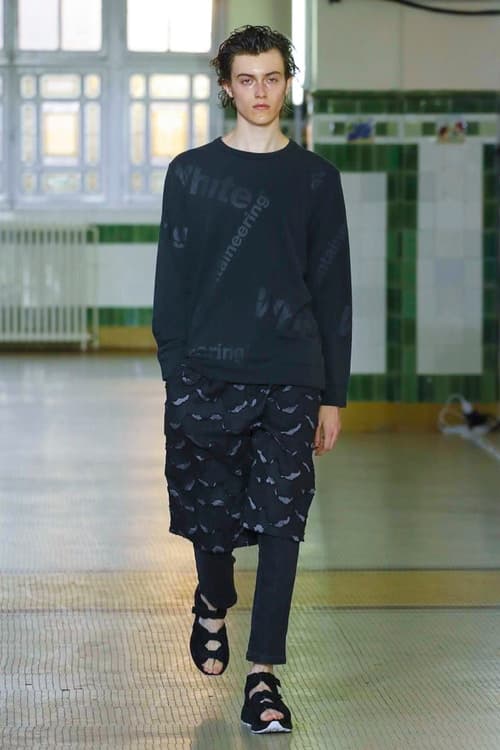 寬鬆剪裁 - White Mountaineering 2018 春夏系列