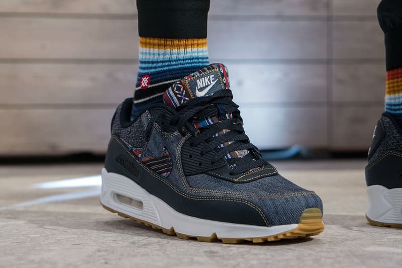 Nike Air Max 90 Premium "Afro Punk" on Foot