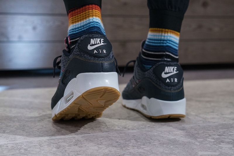 Nike Air Max 90 Premium "Afro Punk" on Foot