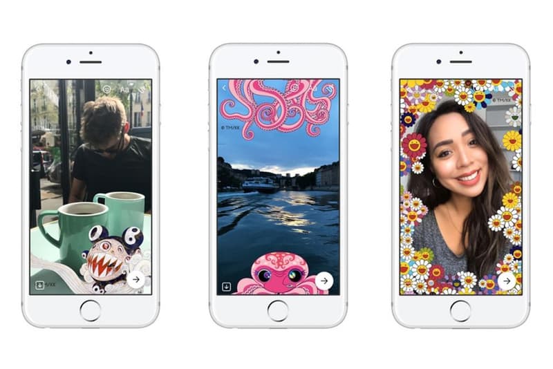 村上隆與facebook Messenger 合作推出特效濾鏡 Hypebeast