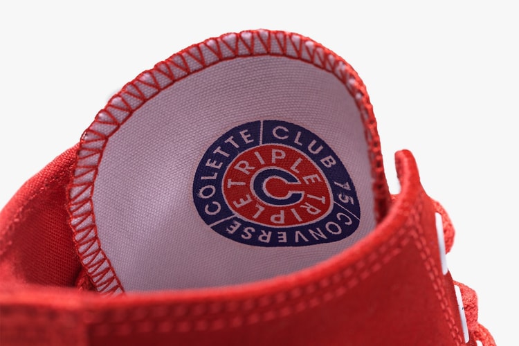 陳冠希率先上腳!Instagram 曝光實著 Converse x colette x Club 75 聯名新款「Triple C」